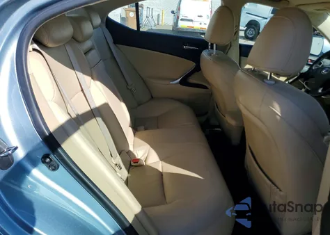 2008 Lexus Is 250 из США, поврежденный, VIN JTHCK262X85025223